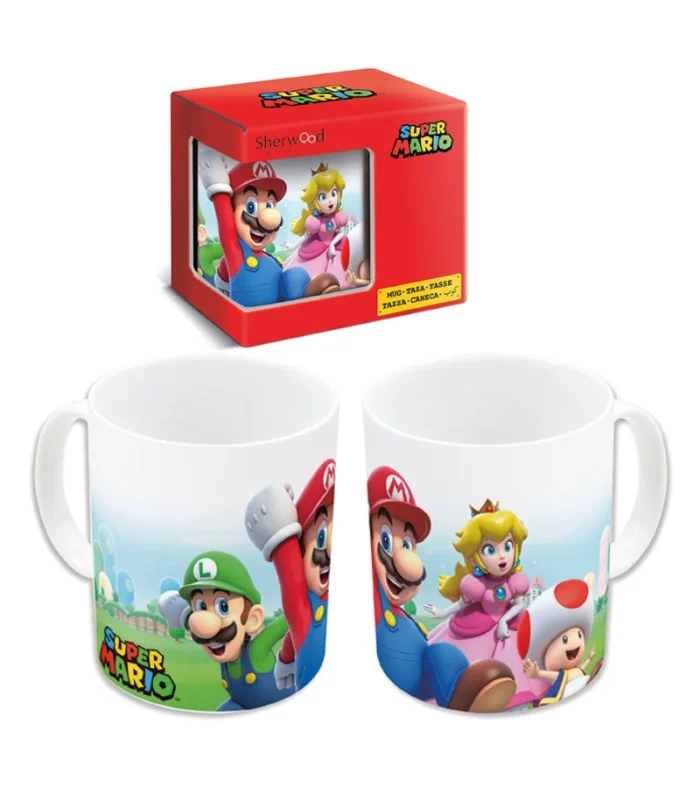 Taza Mario y sus Amigos - Super Mario Taza Mario y sus Amigos - Super Mario