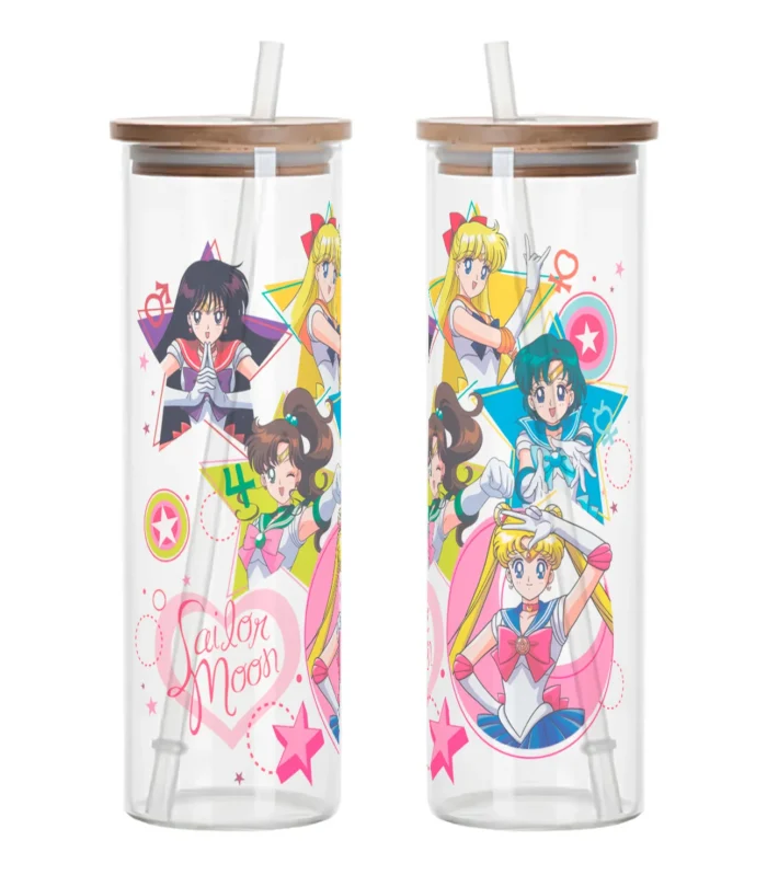 Vaso Grande con Pajita Sailor Moon