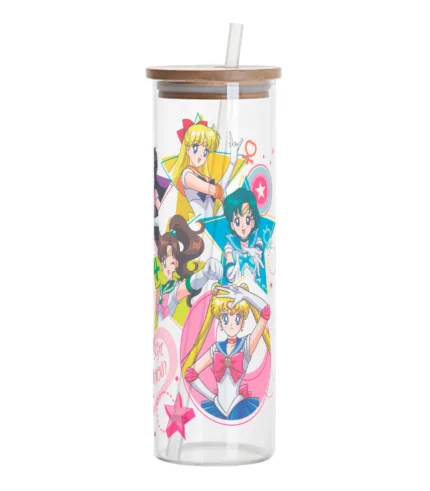 Vaso Grande con Pajita Sailor Moon