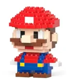 Mario en Mini Bloques de Construcción – Super Mario