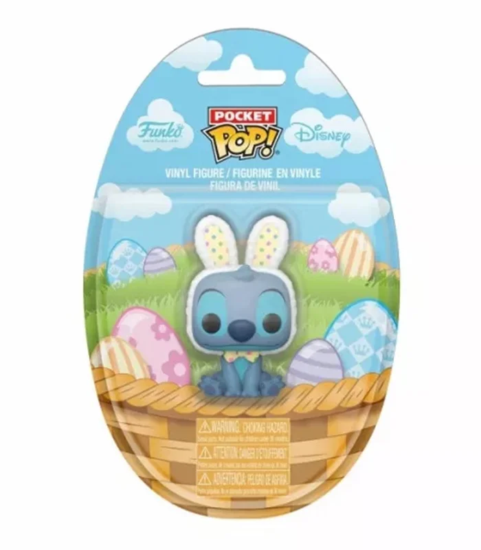 Funko Pocket POP Stitch Easter - Lilo y Stitch - Disney Funko Pocket POP Stitch Easter - Lilo y Stitch - Disney