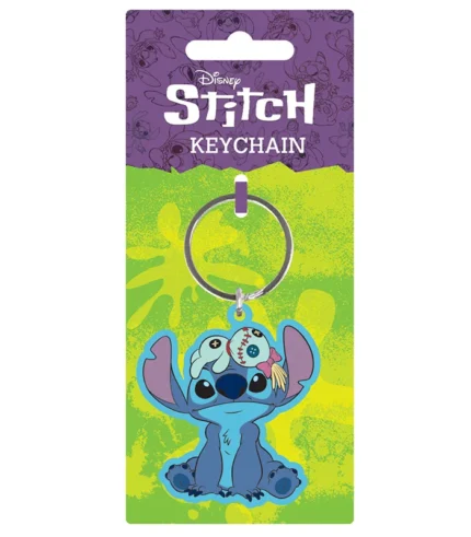 Llavero Stitch & Scrump - Disney