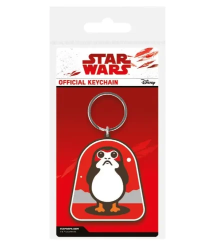 Llavero Goma Porg - Star Wars