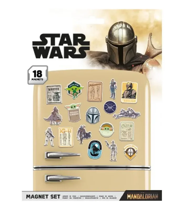 Juego de imanes The Mandalorian Bounty Hunter - Star Wars