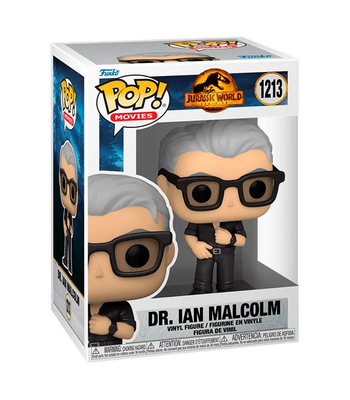 Funko POP Dr Ian Malcolm - Jurassic World 3 Dominion 1213 Funko POP Dr Ian Malcolm - Jurassic World 3 Dominion 1213