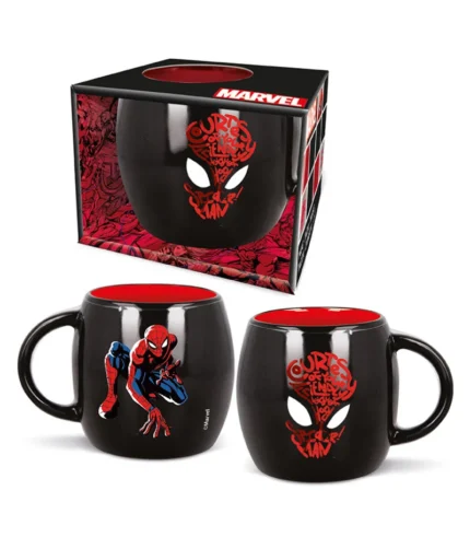 Taza Globe Spiderman y Máscara 360ml - Marvel