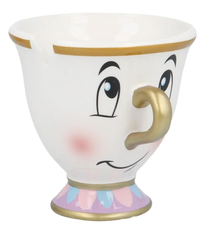 Taza 3D Chip de la Bella y la Bestia - Disney