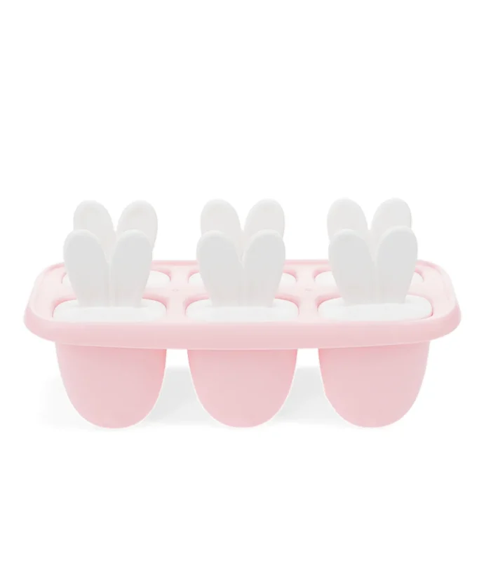 Molde Para Polos Helados con Orejitas de Conejo Rosa