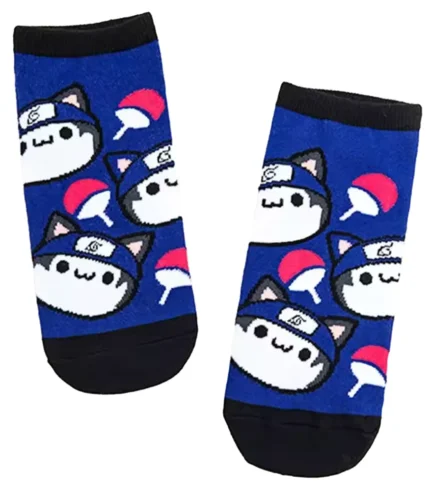 Calcetines Tobilleros Gato Sasuke - Naruto