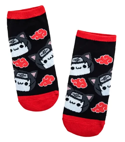 Calcetines Tobilleros Gatos Itachi Akatsuki - Naruto