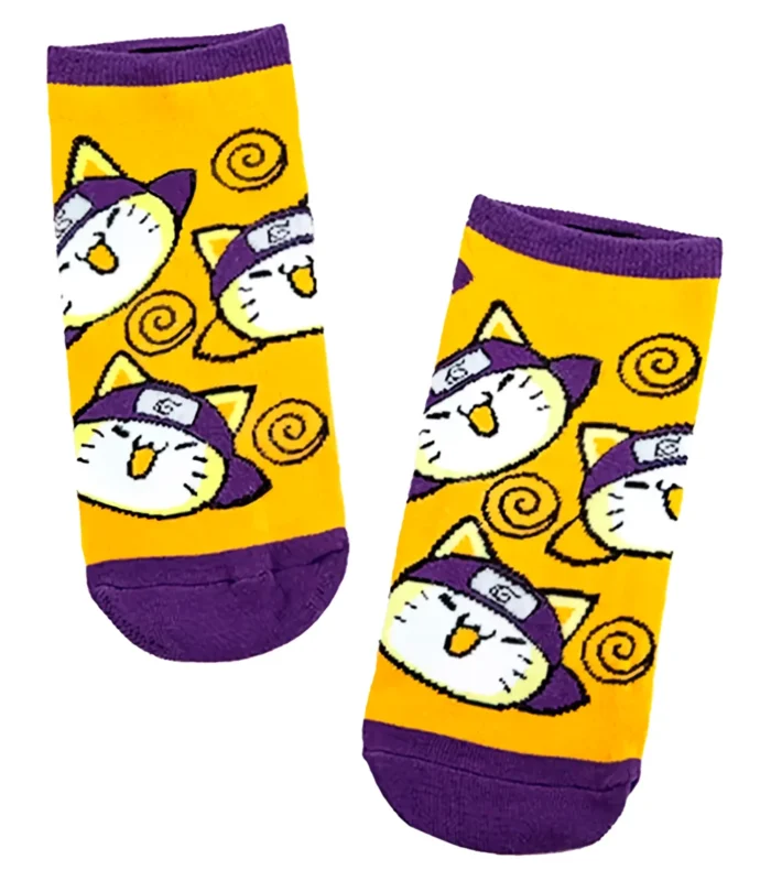 Calcetines Tobilleros Gatos Naruto Uzumaki - Naruto
