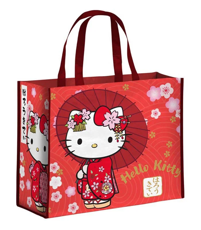 Bolsa Reutilizable de Hello Kitty Estilo Japonés - Hello Kitty